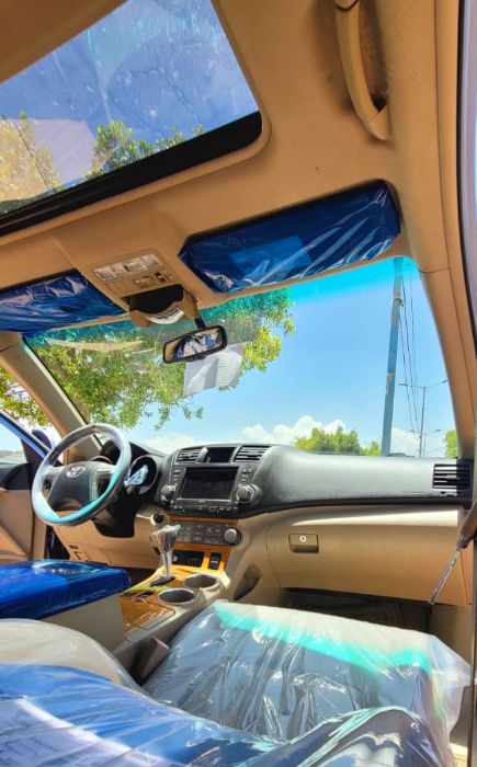 🚘 للبيع تويوتا هايلاندر فئة هايبرد ليميتد موديل 2008_ واررررد أمريكي_ لون بحري 🩵