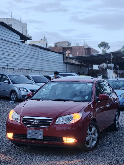 🚘 للبيع هيونداي إلنترا موديل2008_فل كامل_وارررررد كوري_لون أحمر❤️
 السعر: 4,000 دولار